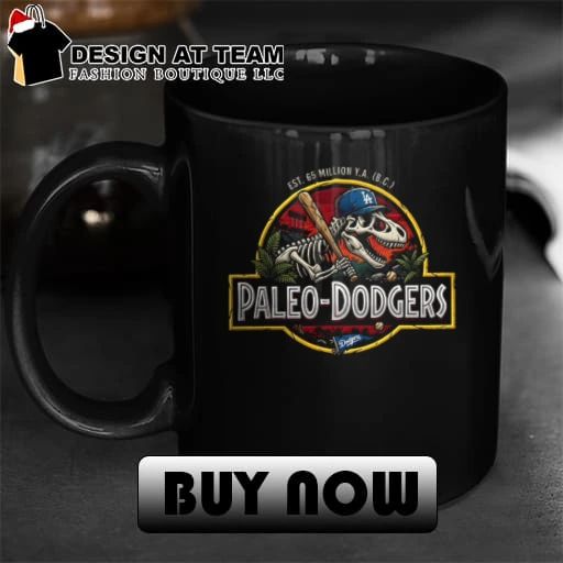 Dodgersaurs Paleo-Dodgers Los Angeles Dodgers Dinosaur Baseball shirt