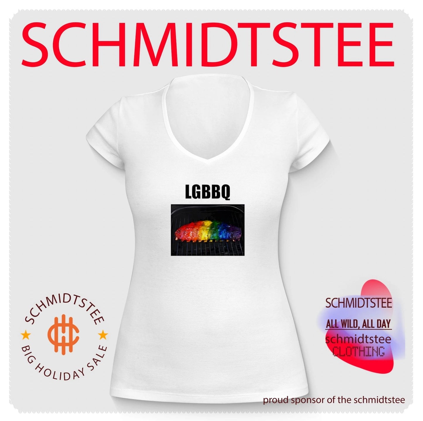 LGBBQ LGBTQ BBQ funny shirt
