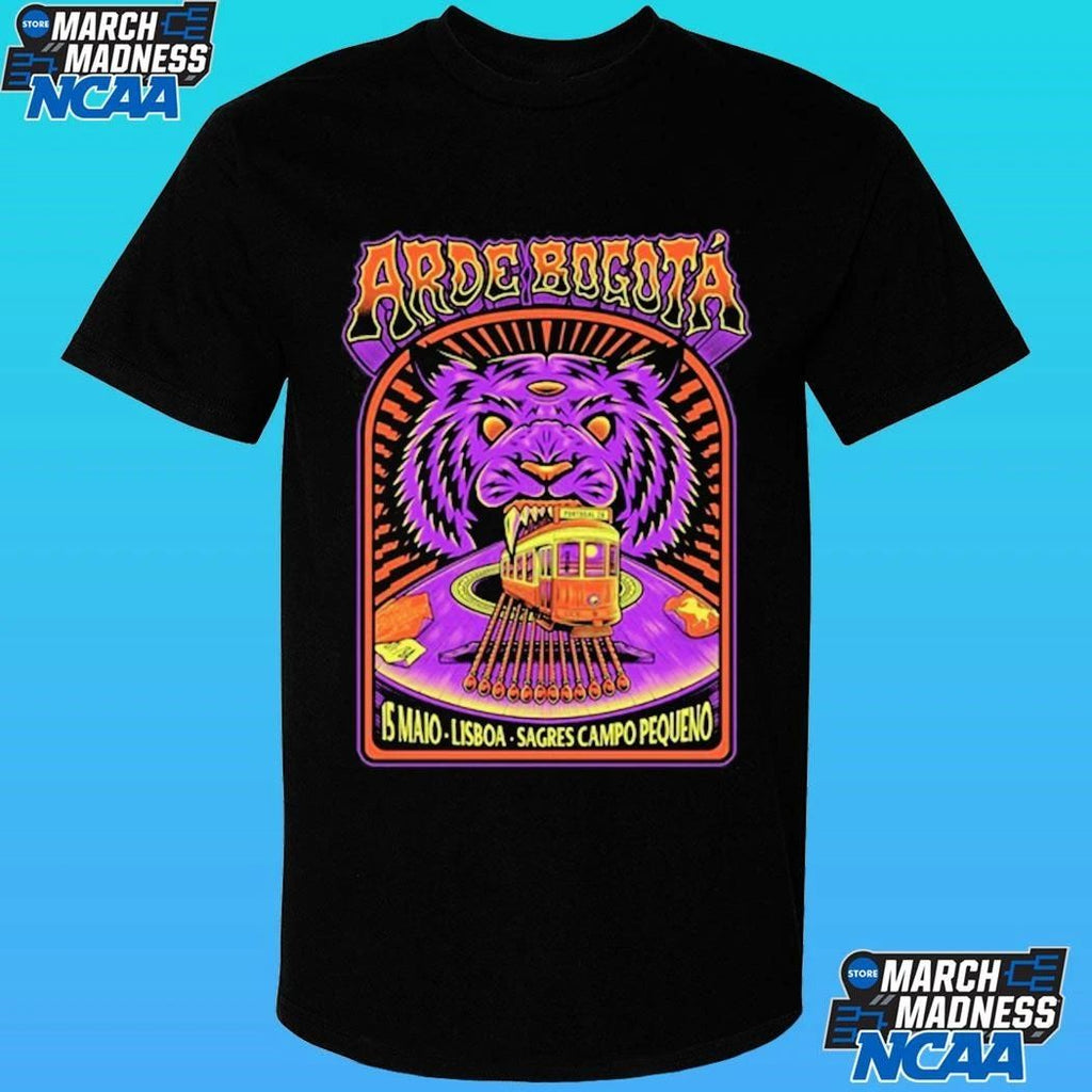 Arde Bogotá In Lisboa Portugal On May 15 2026 Tour Shirt