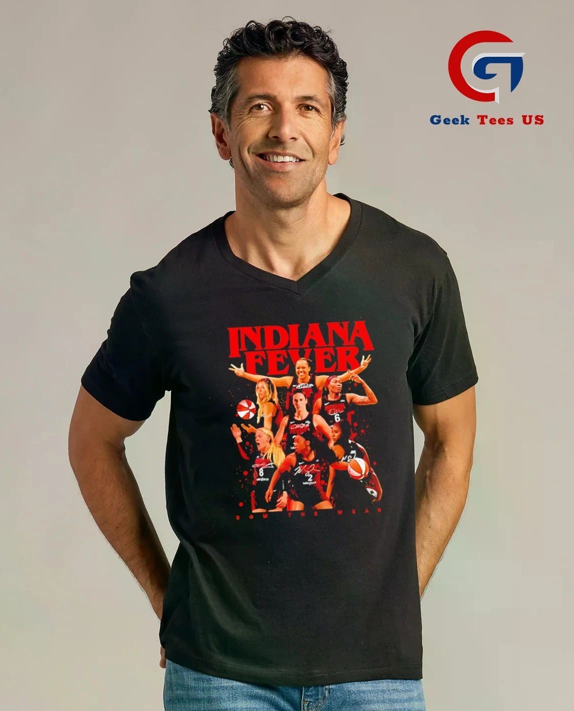 Indiana Fever Basketball Team 2026 T-shirt
