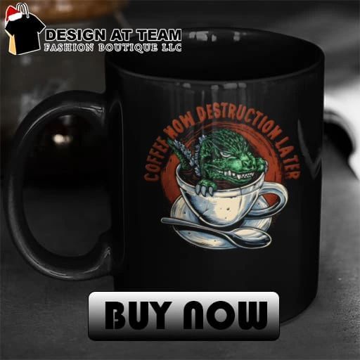 Destruction Later Coffee now destruction later shirt