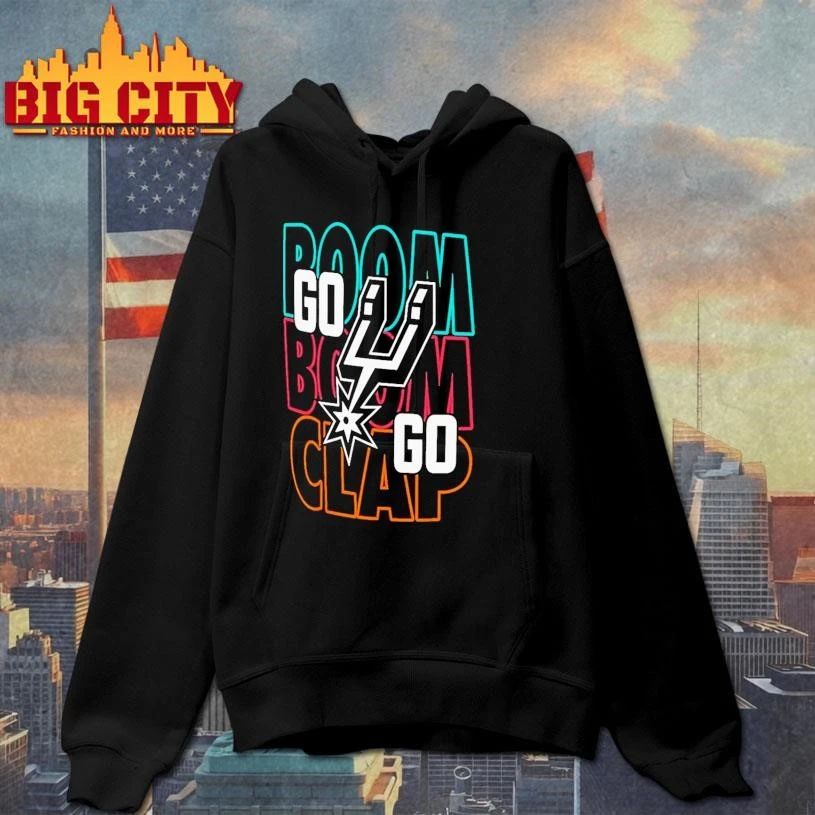 San Antonio Spurs 2026 NBA Playoffs Boom Boom Clap Go Spurs Go shirt
