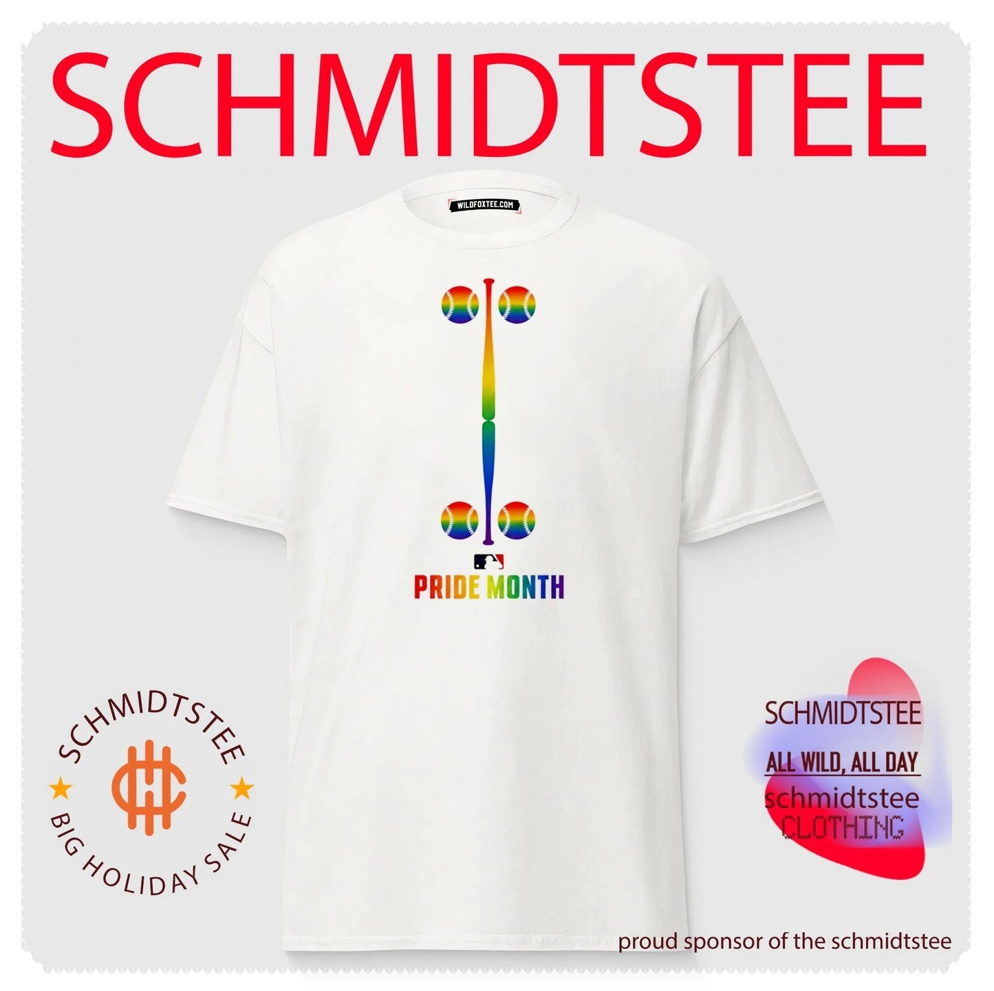 2026 MLB Pride Month Logo Shirt