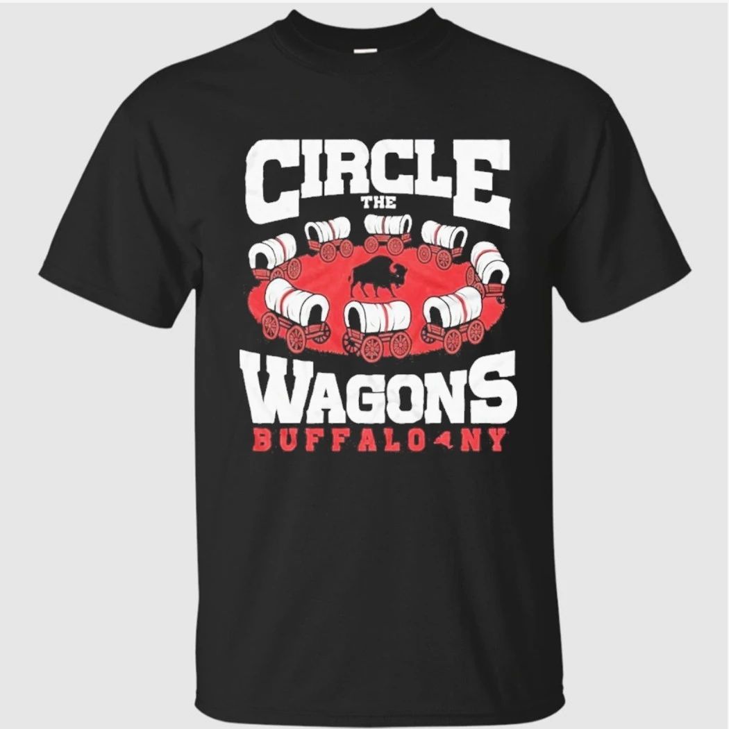 Circle The Wagons Buffalo NY Bills Football Fan Shirt