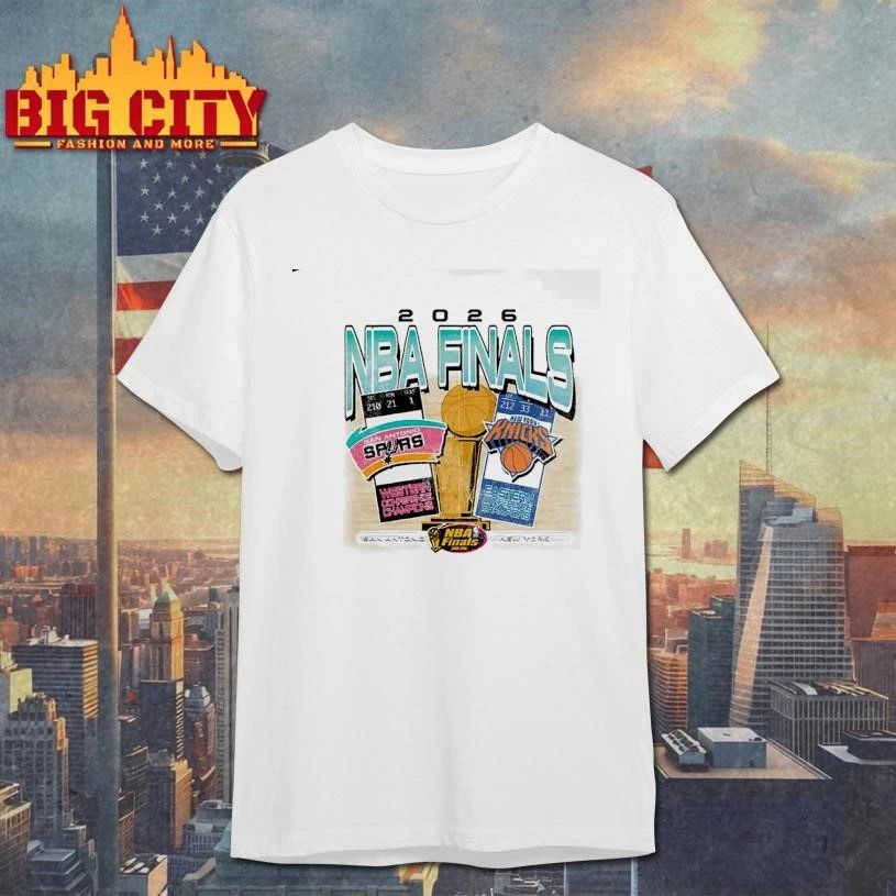 San Antonio vs New York 2026 Finals Matchup Vintage Shirt