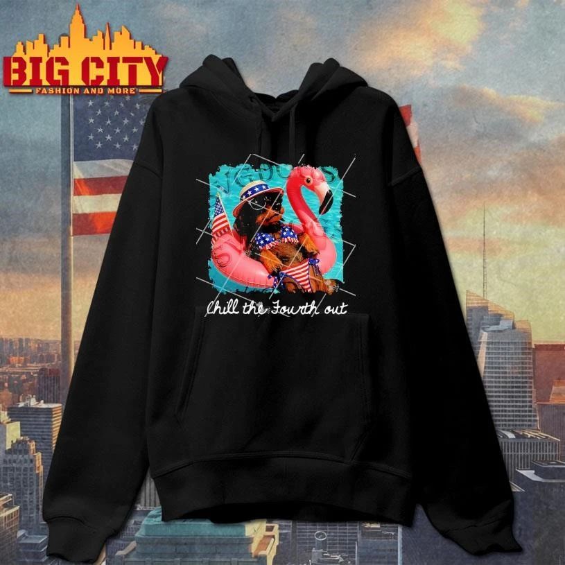 4th Of July Dachshund Chill the Fourth out Shirt