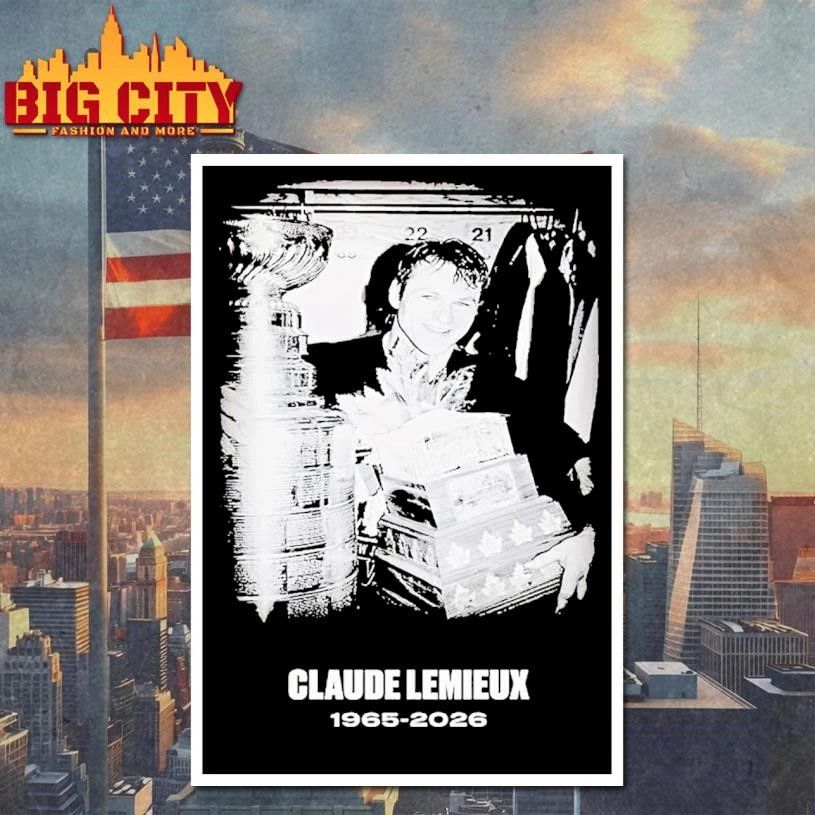 Rip Claude Lemieux 1965 2026 1 Shirt