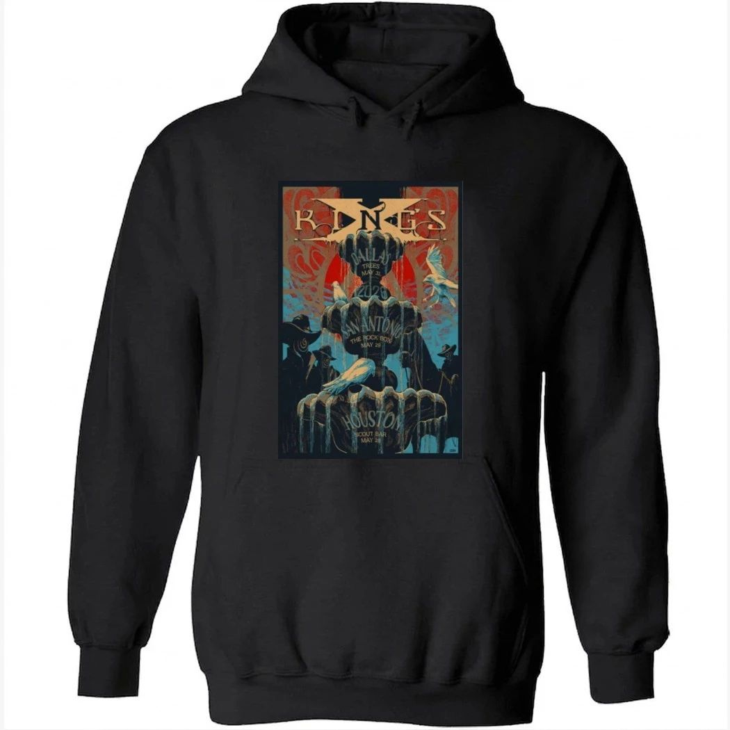 Kings X May 29 2026 TOUR San Antonio Poster Shirt