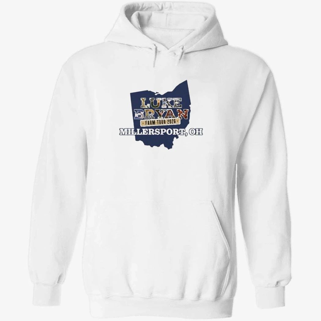 Luke Bryan Farm Tour 2026 Millersport, OH Shirt