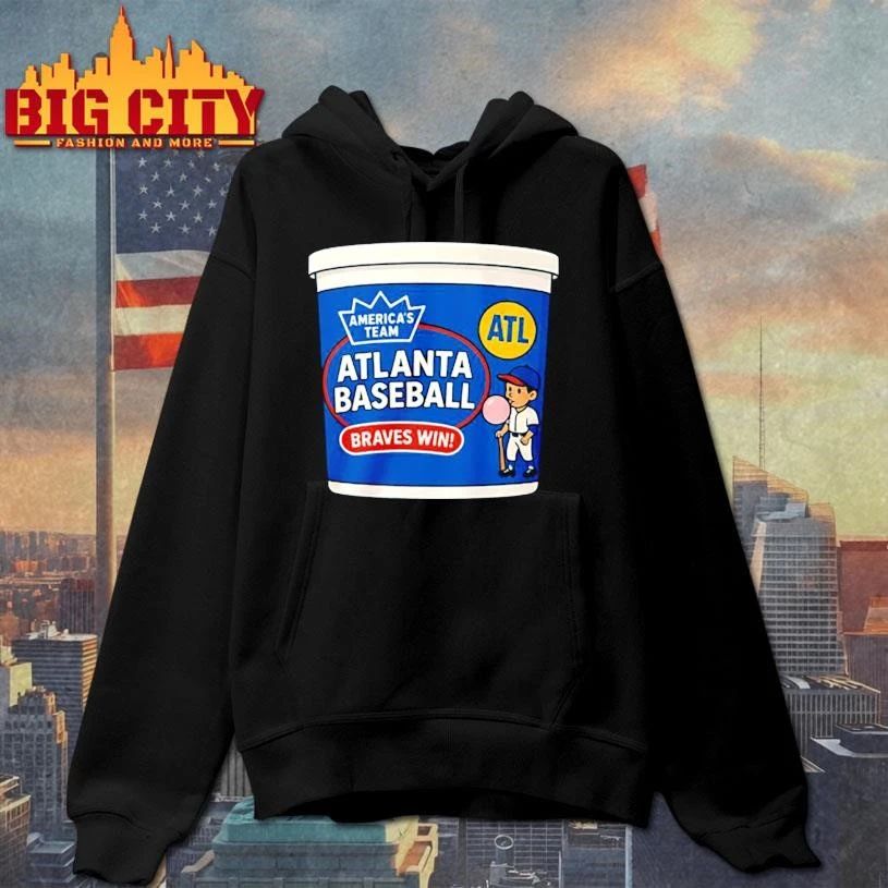 Dbl Bubble Walkoff Crown ATL Baseball Shirt