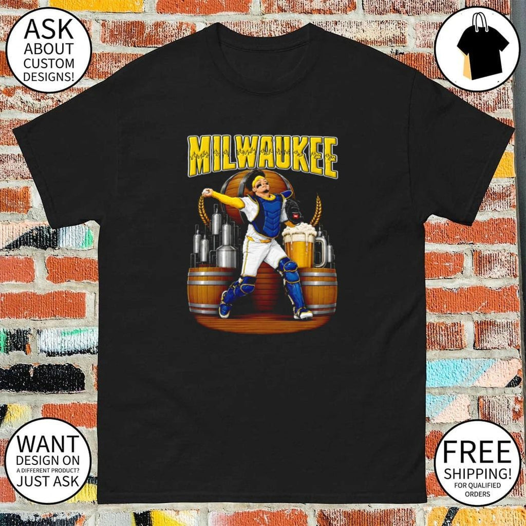 William Contreras Milwaukee baseball player graphic shirt