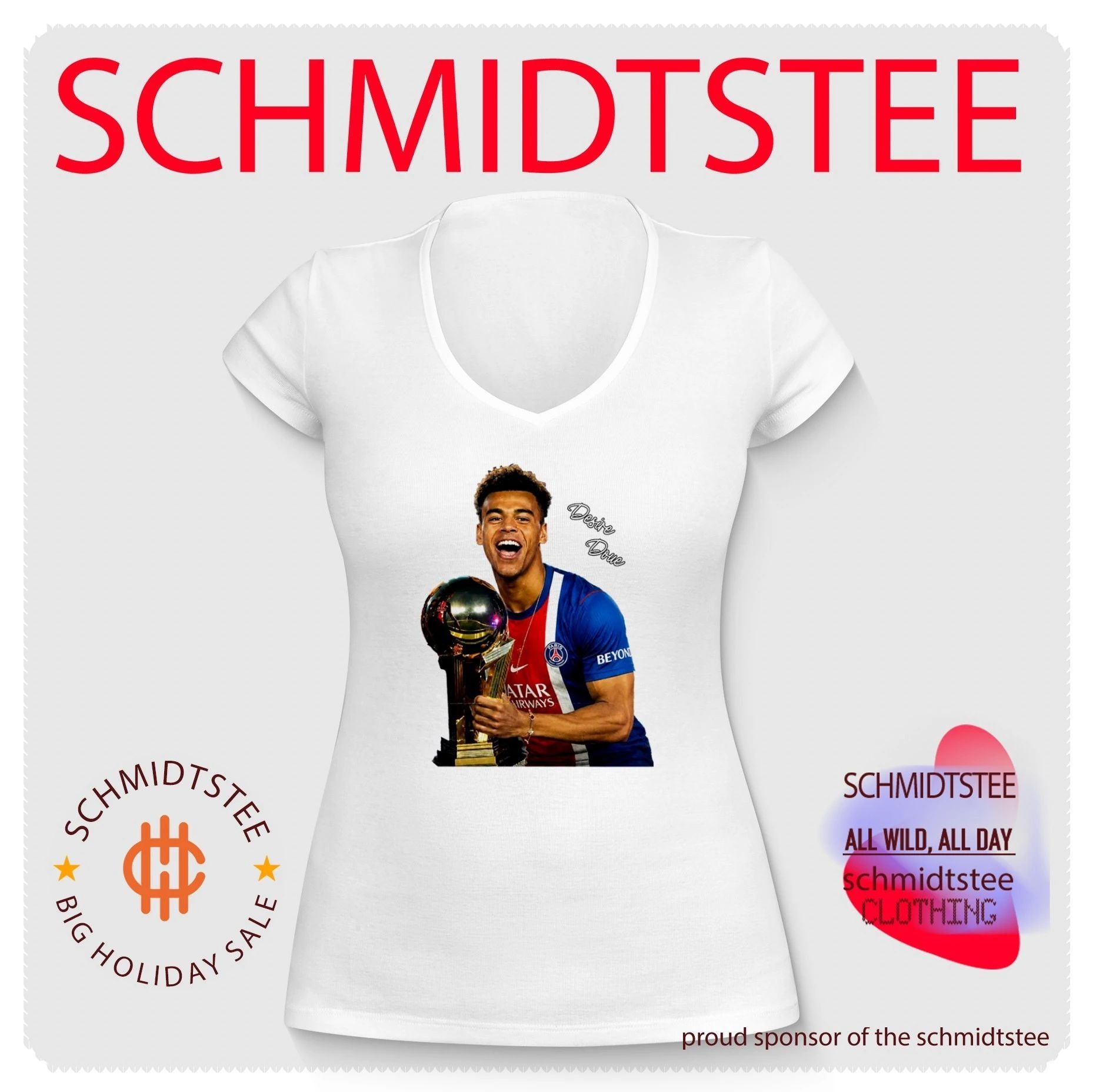 Desire Doue Paris Saint-Germain 2026 Uefa League Champions 14Th Ligue 1 Title shirt