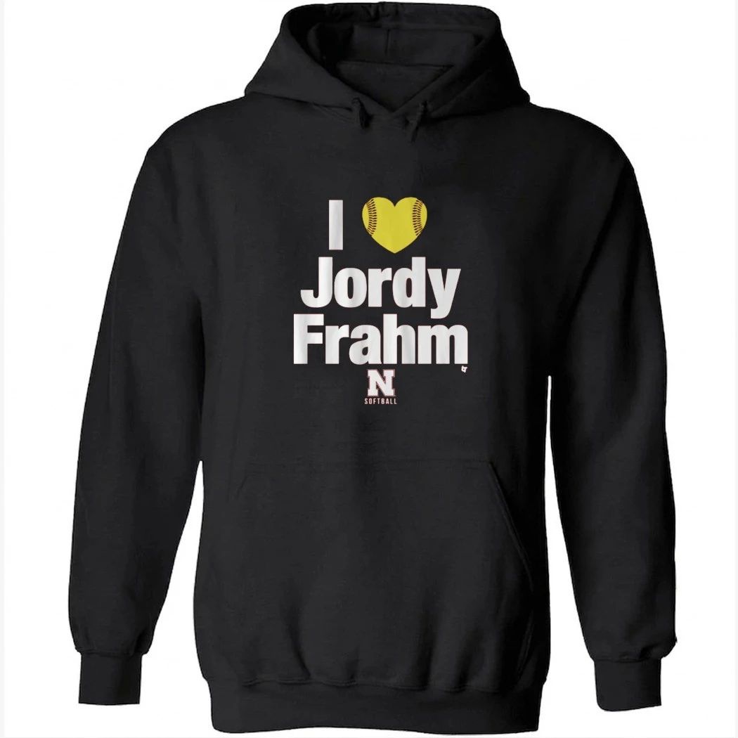 Nebraska Softball I Heart Jordy Frahm Shirt