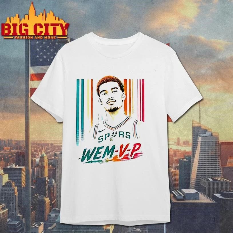 Victor Wembanyama San Antonio Spurs Nba Spurs Wemvp White Shirt