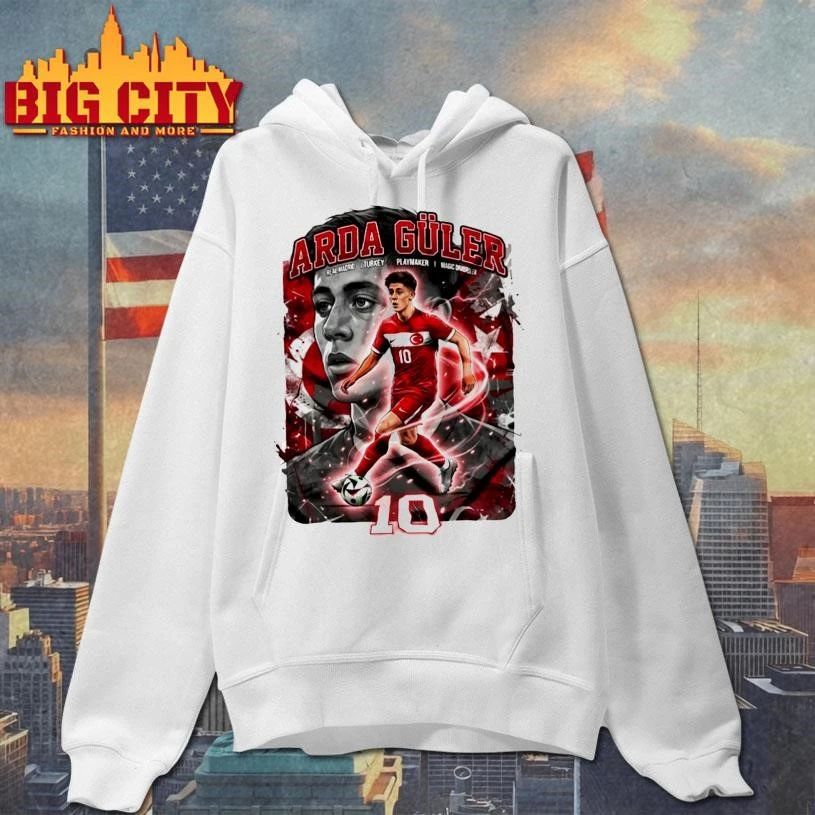 Arda Guler Turkey Number 10 World Cup 2026 Shirt
