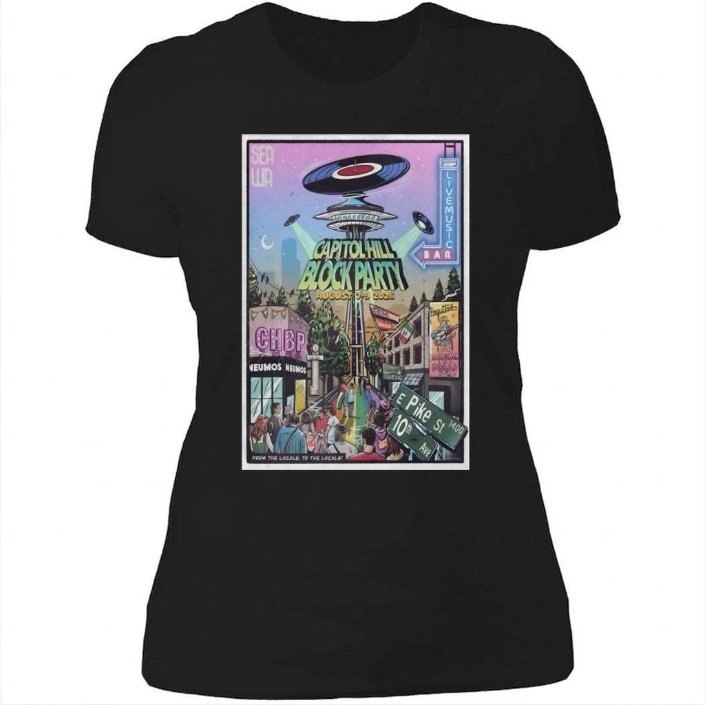 Capitol Hill Block Party Seattle WA 8-9-2026 Poster Shirt