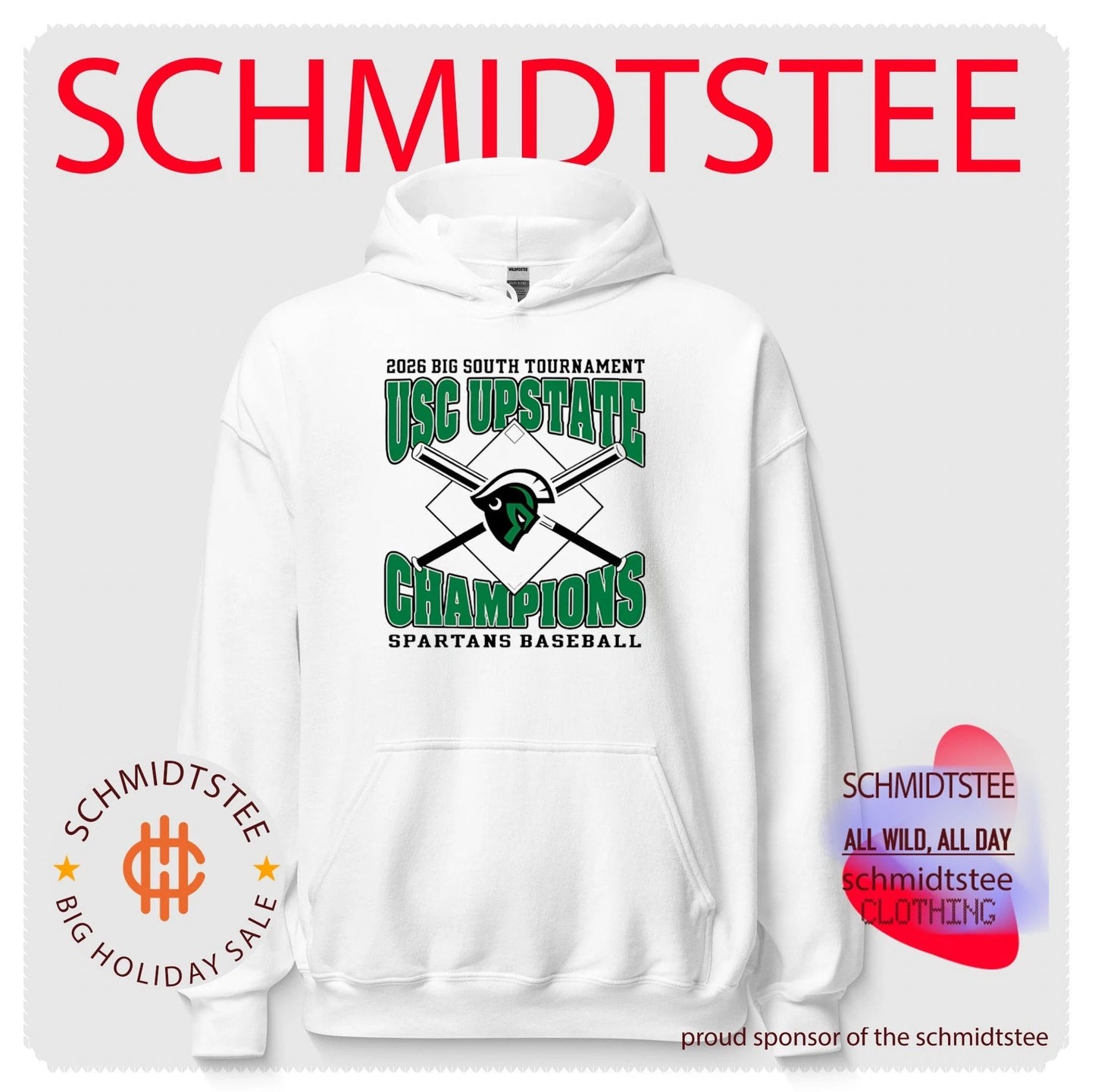 USC Upstate Baseball 2026 Big South Tournament Champions shirt