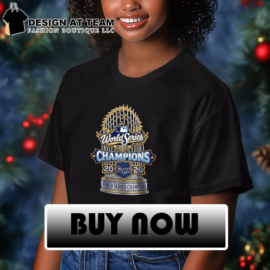 Tampa Bay Rays World Series 2026 Champions Trophy Baseball shirt