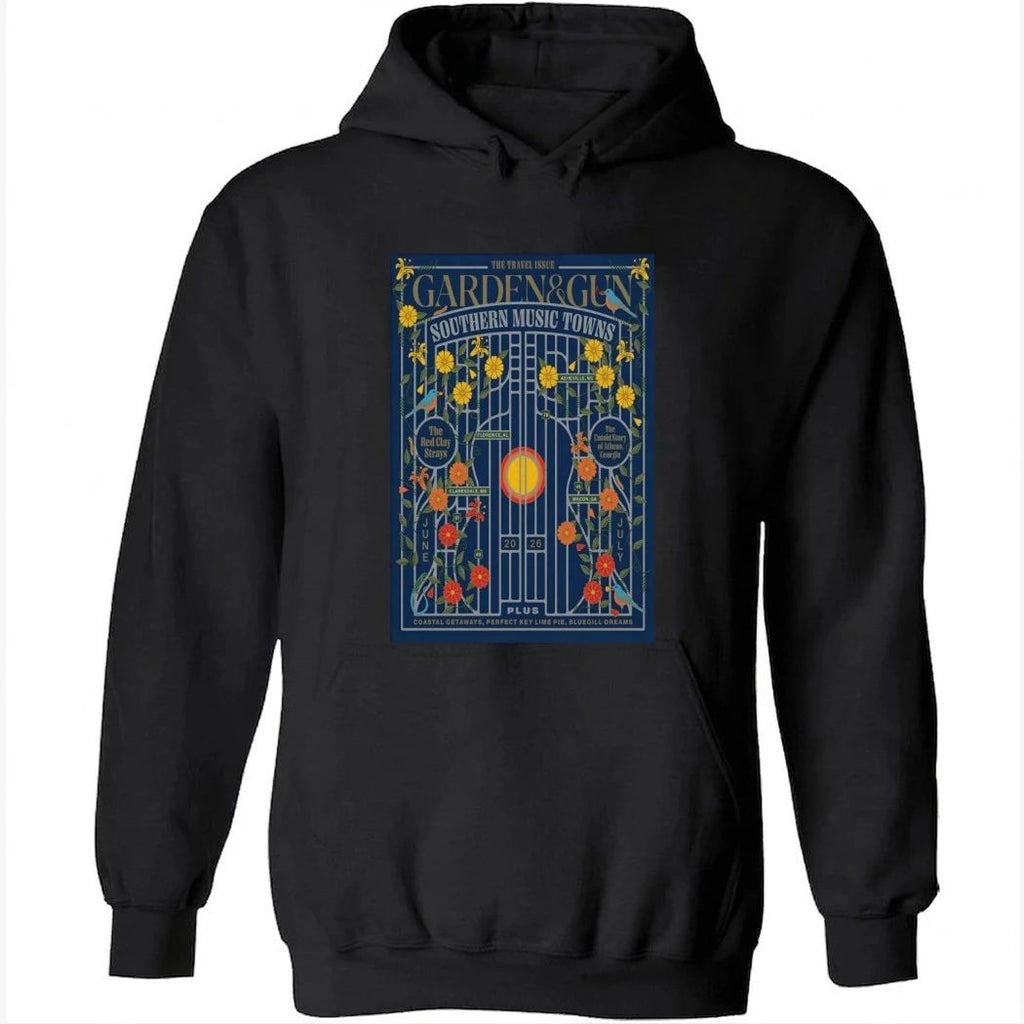 Garden And Gun Southern Music Towns June-July 2026 Tour Poster Shirt