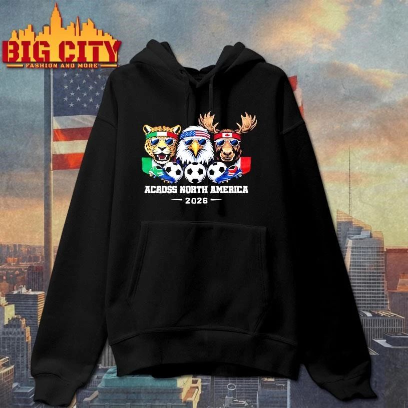Across North America 2026 World Cup Mexico USA Canada Shirt