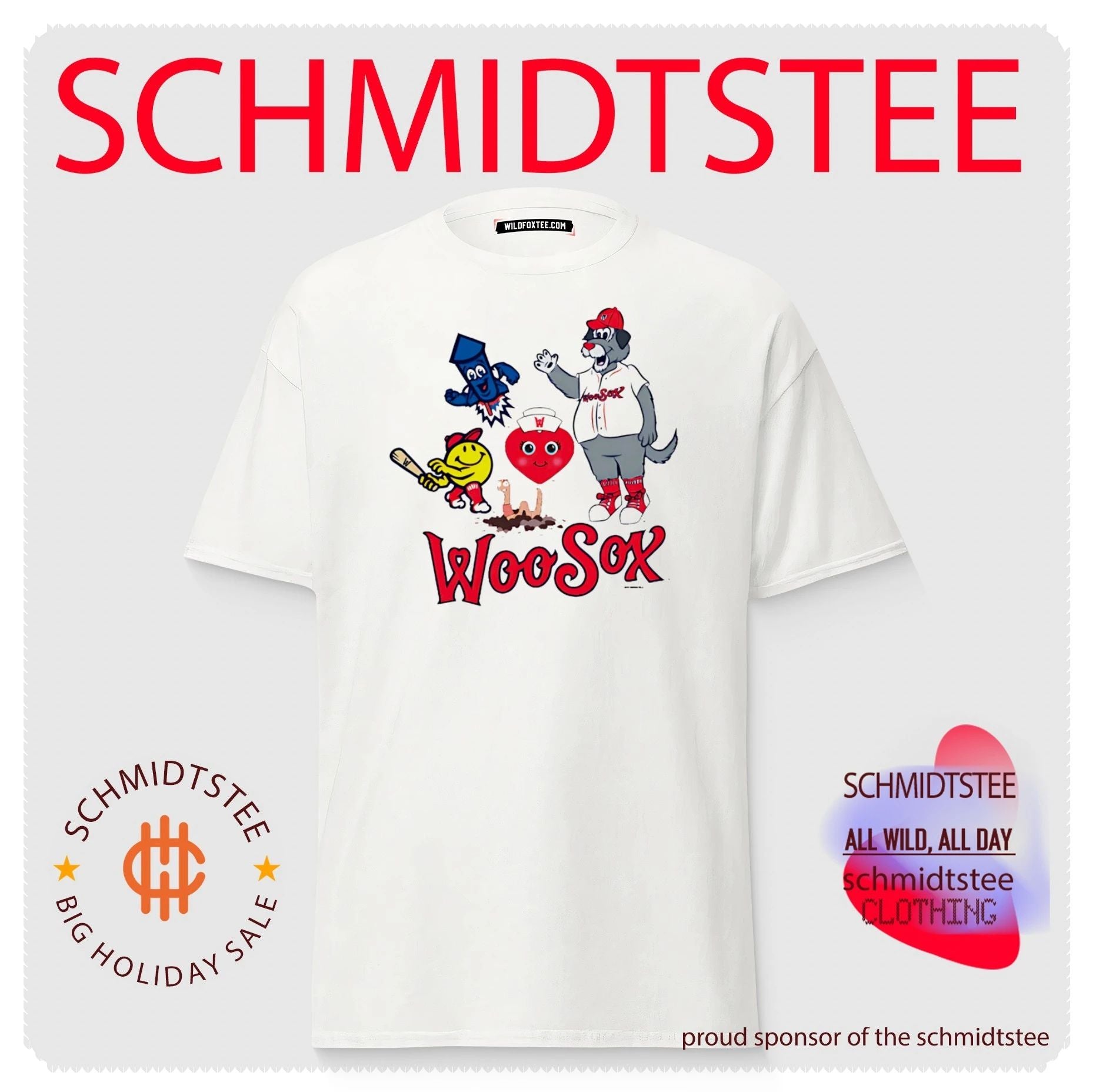 Worcester Red Sox Central Masscots shirt