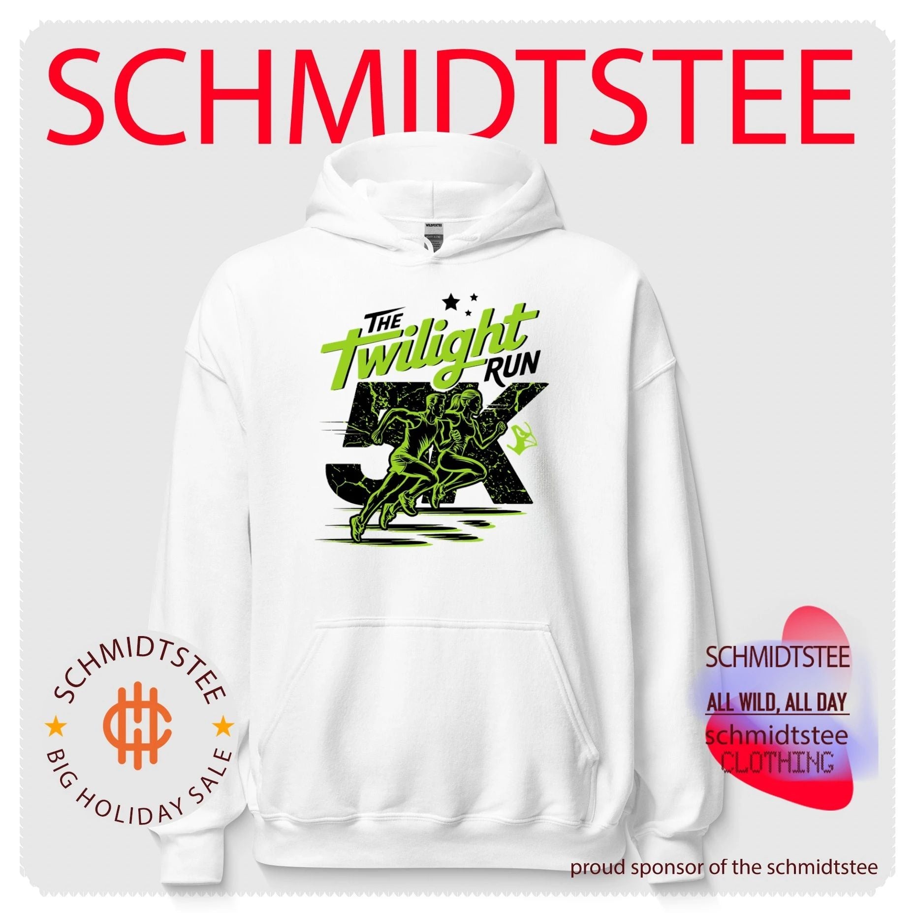 The Twilight Run 5K event logo shirt