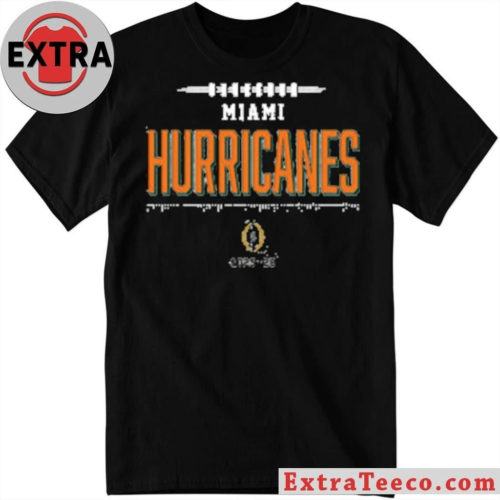 College Football Playoff 2025-26 Miami Playoff Bound Logo Shirt