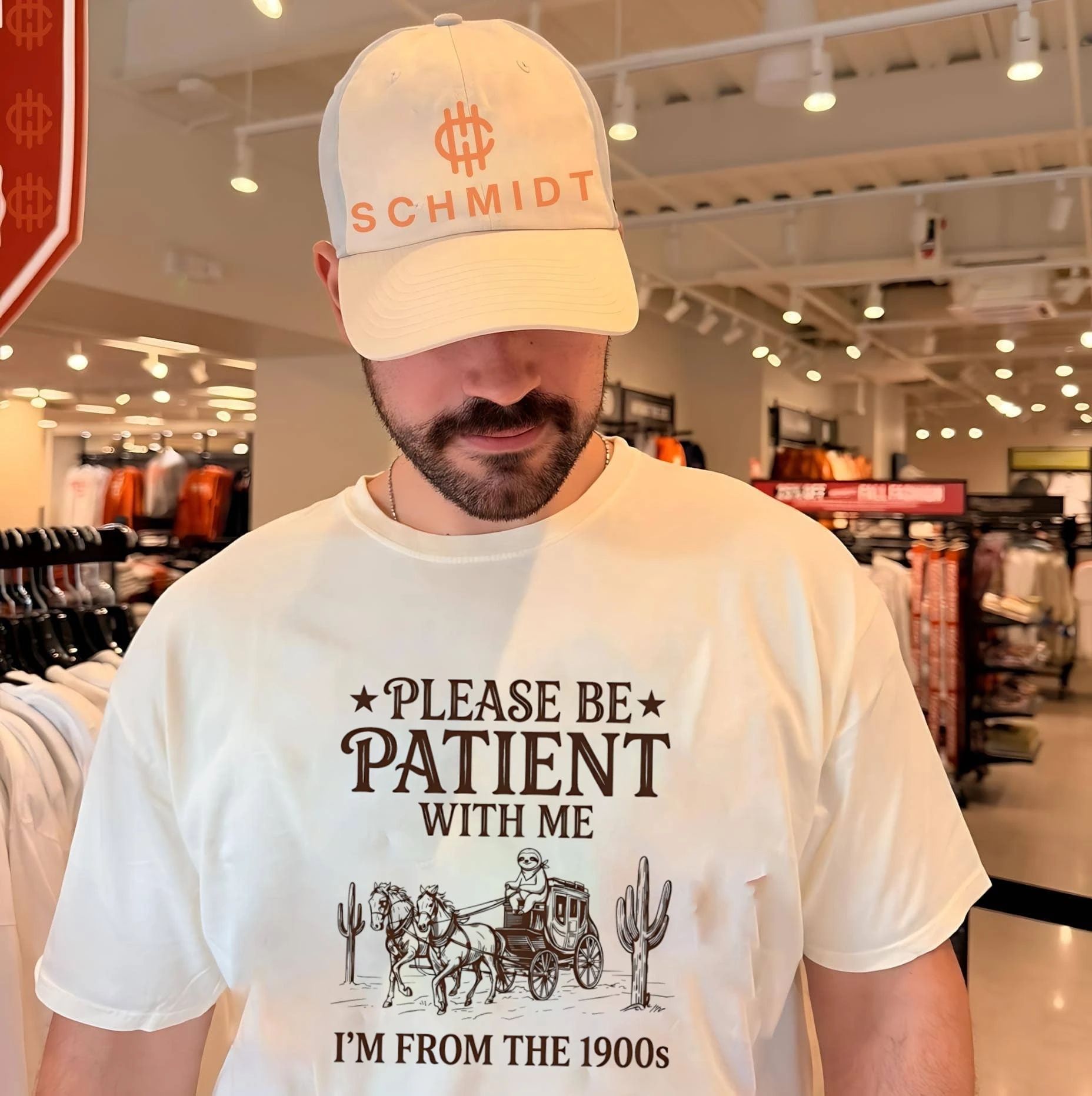 Please be patient with me I’m from the 1900s sloth shirt