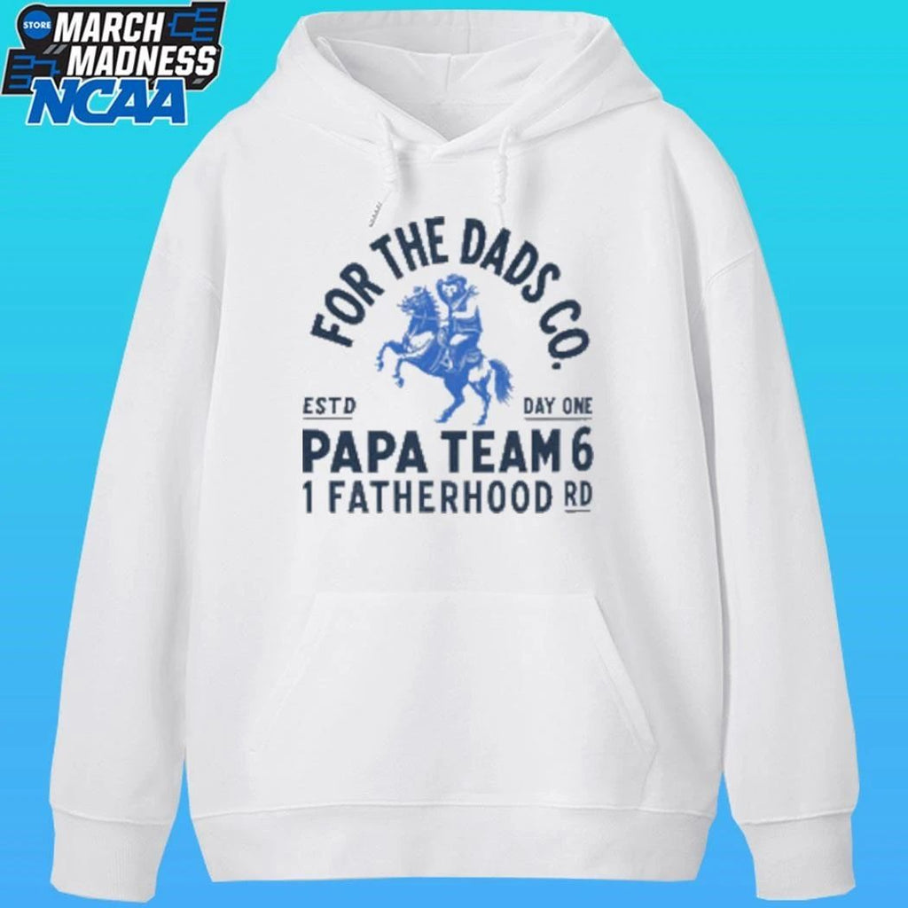 Papa Team 6 Pt6 For The Dads Co 1 Fatherhood Road Shirt