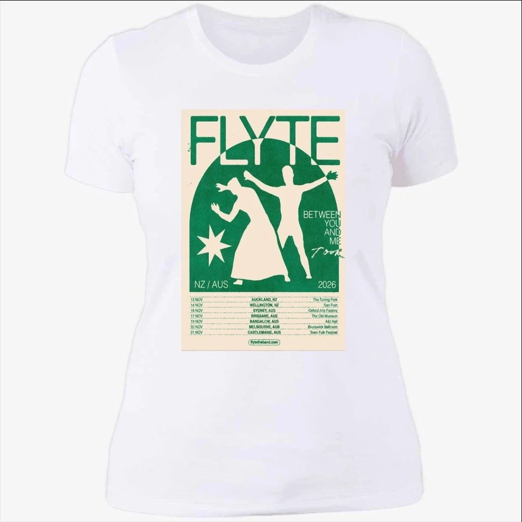 Flyte Australia and New Zealand Tour 2026 Poster Shirt