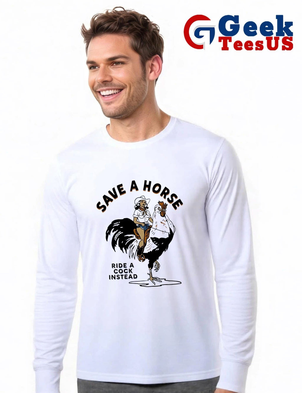 Save a Horse Ride a Cock Instead cowgirl shirt