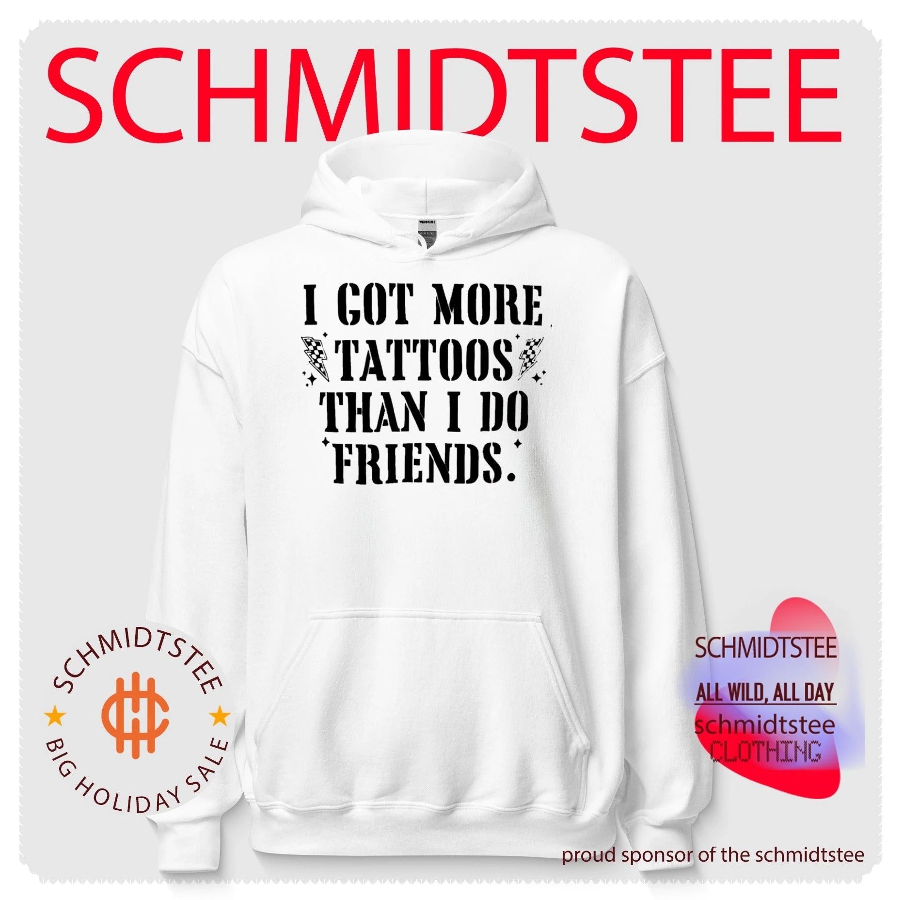 I got more tattoos than I do friends simple shirt