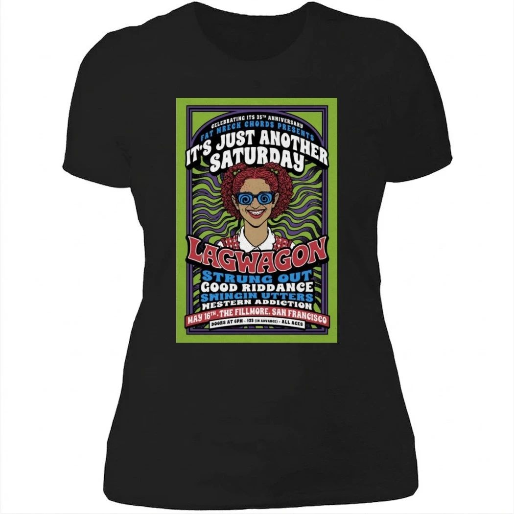 Lagwagon San Francisco, CA May 16 2026 Tour Shirt