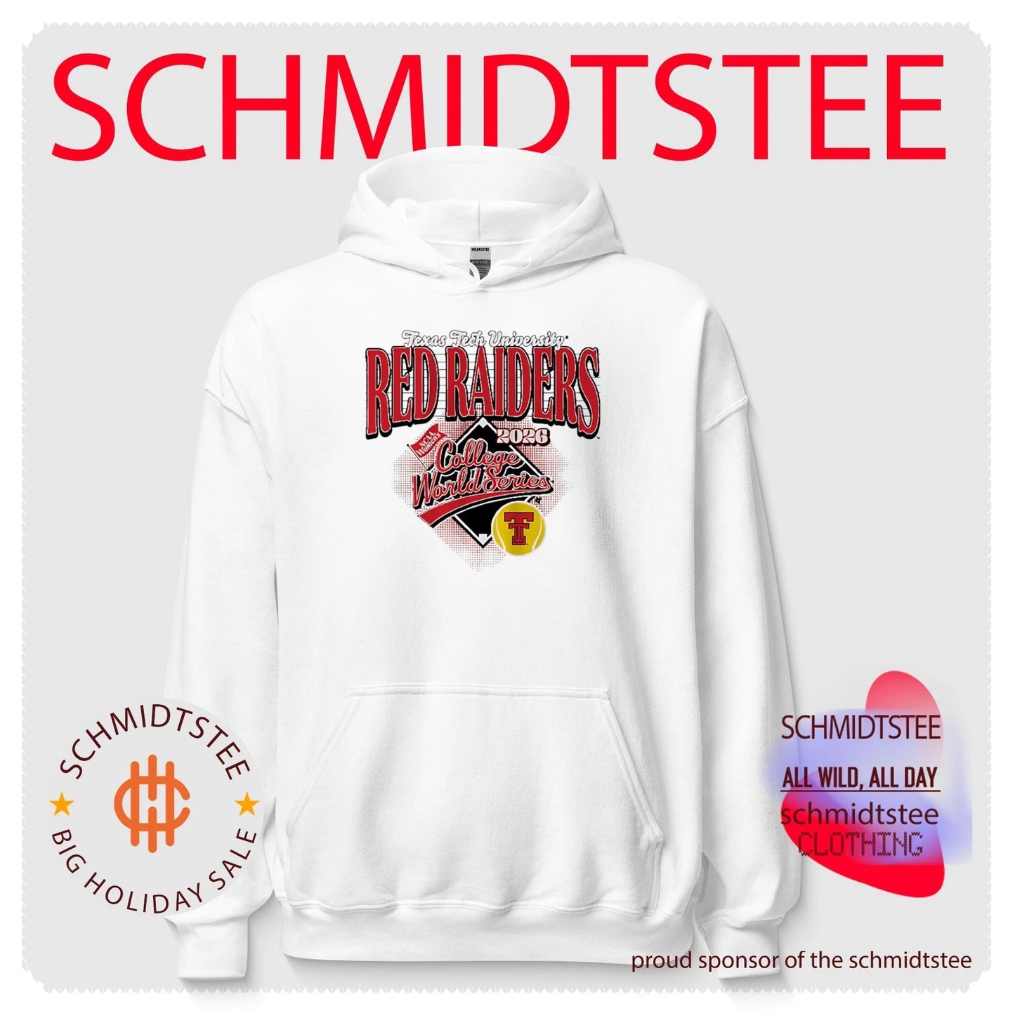 Texas Tech Softball 2026 Women’s College World Series shirt