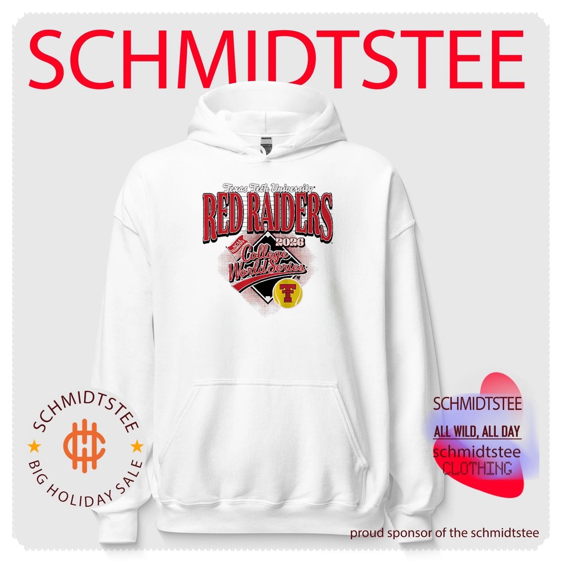 Texas Tech Softball 2026 Women’s College World Series shirt