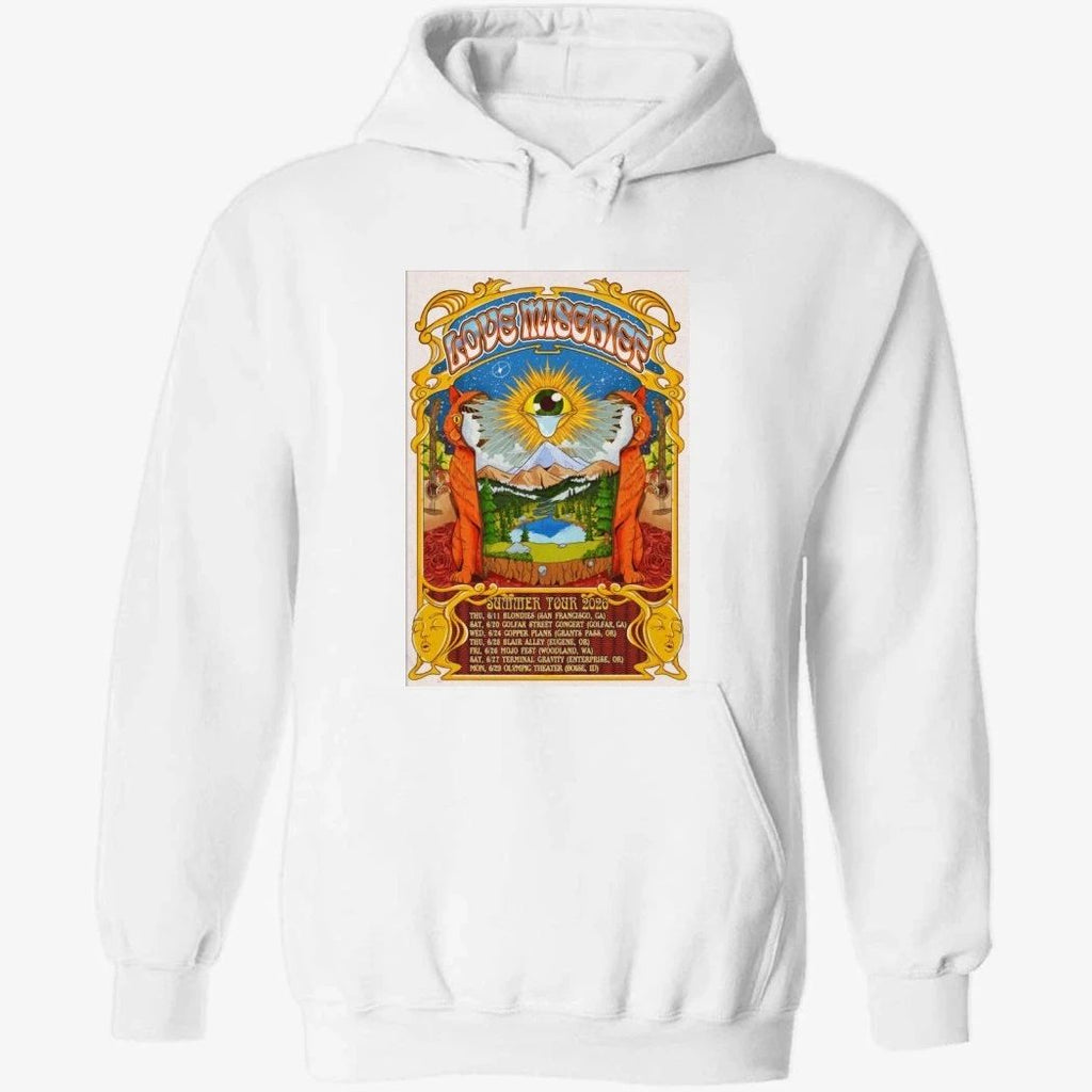 Love Mischief 2026 Summer Shows Poster Shirt