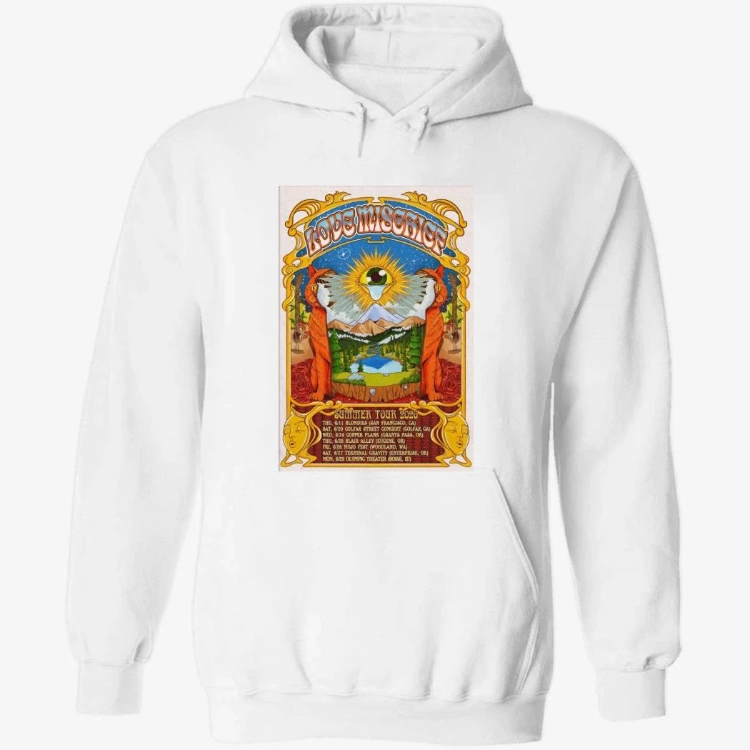 Love Mischief 2026 Summer Shows Poster Shirt
