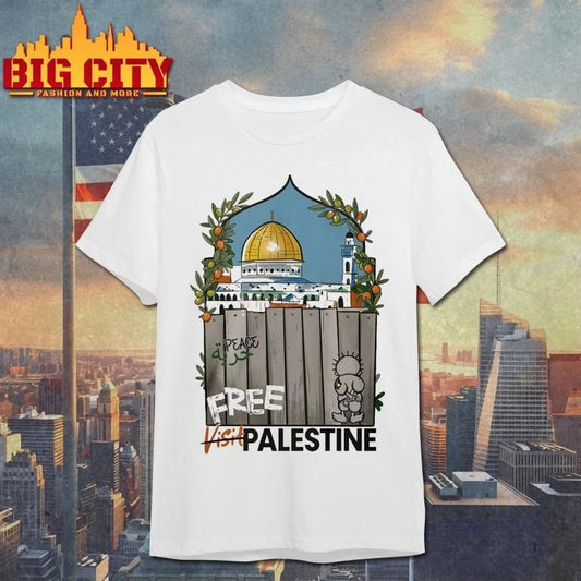 Nakba 78 Free Palestine Solidarity Activist Graphic Shirt