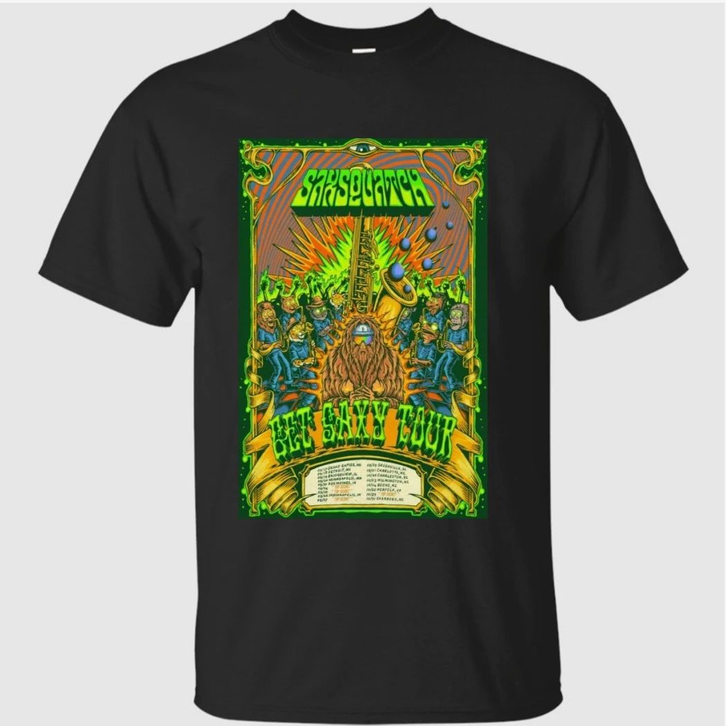 SAXSQUATCH GET SAXY TOUR 2026 Shirt