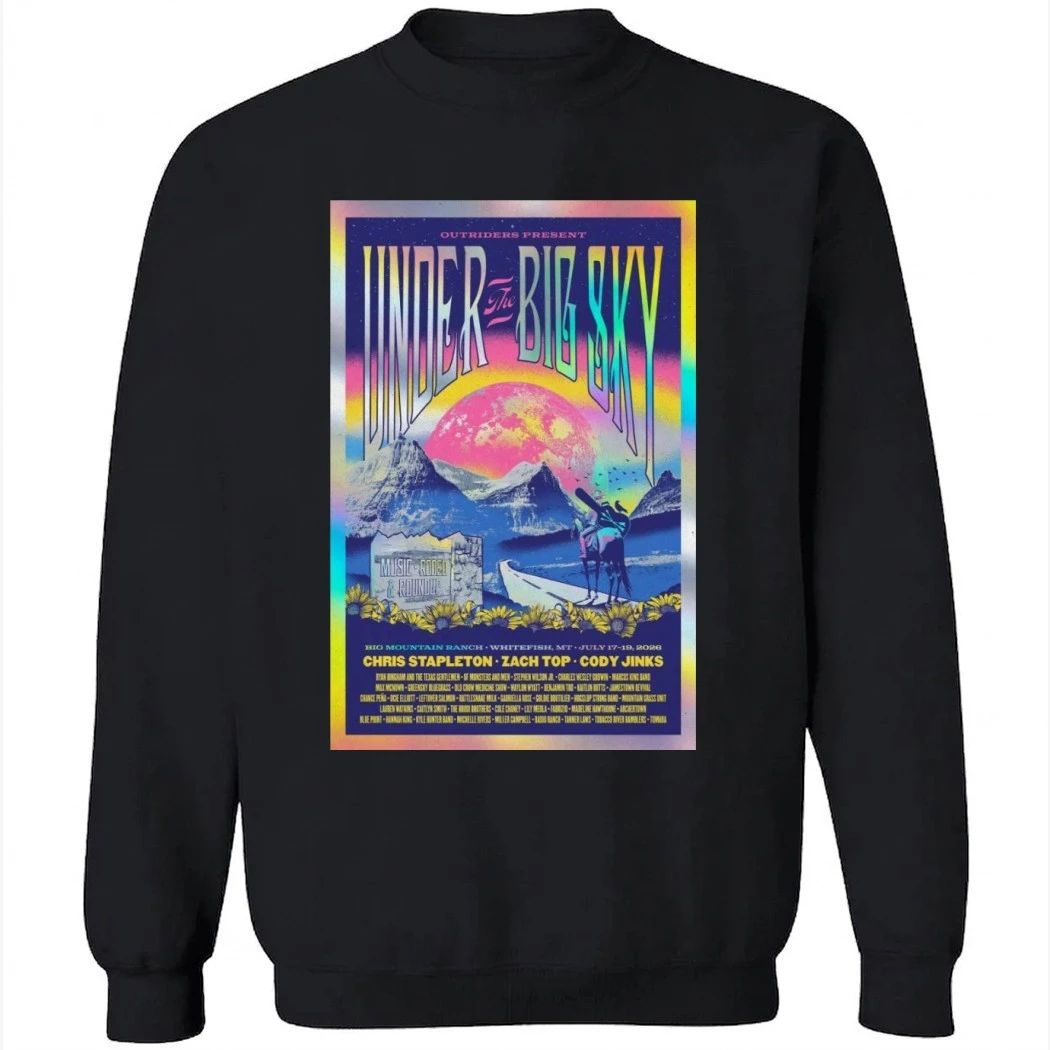 2026 Under the Big Sky Event Poster Shirt