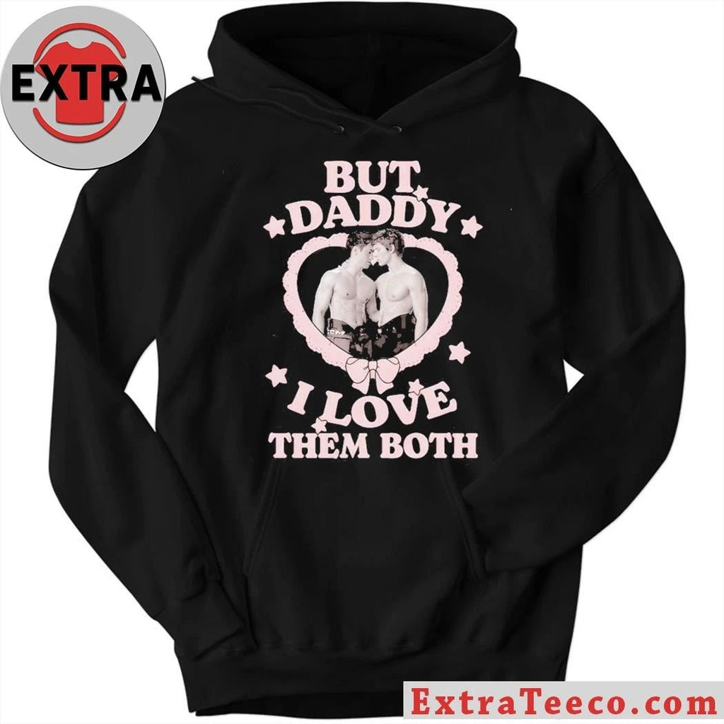 Heated Rivalry Hockey But Daddy I Love Them Both T-Shirt