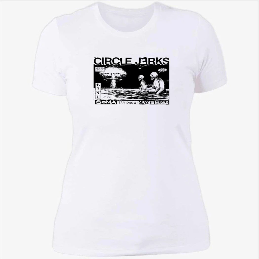 Circle Jerks 5-15-2026 San Diego CA Poster Shirt