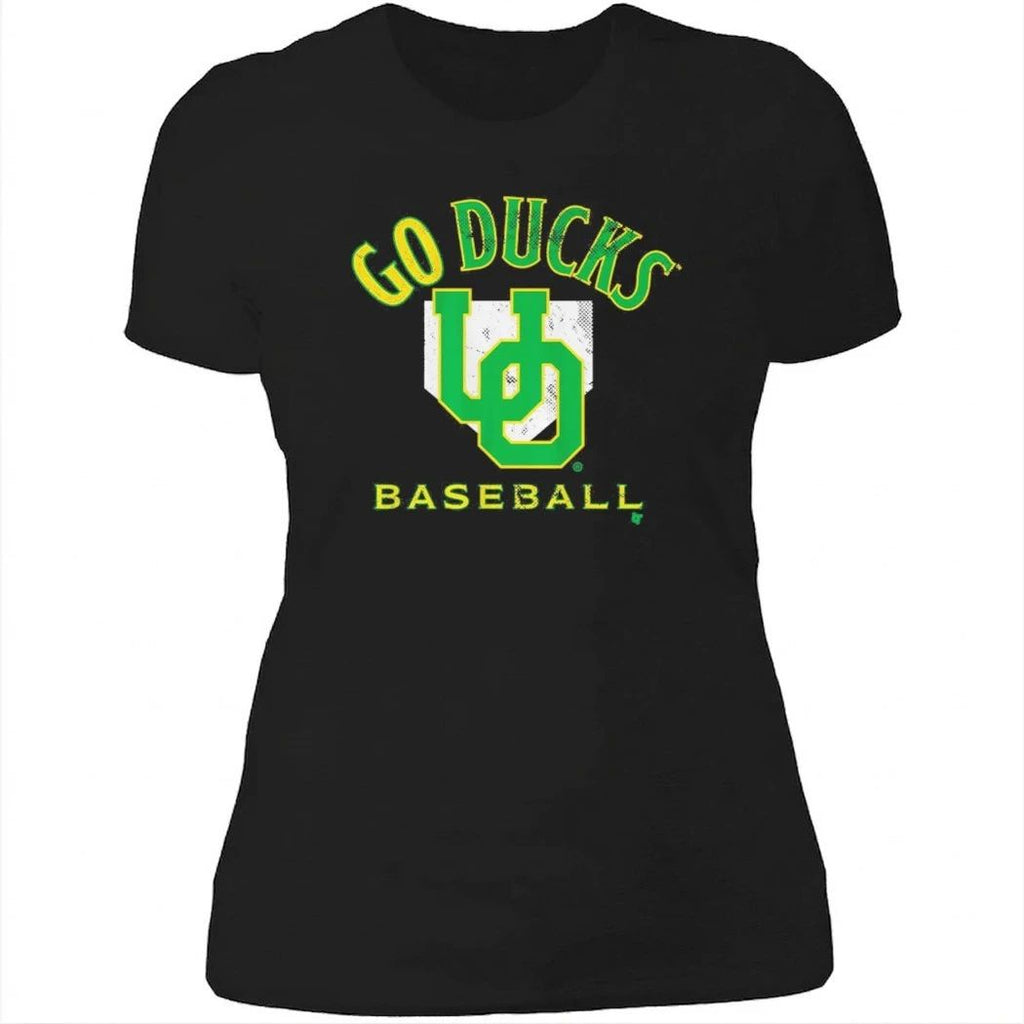 Oregon Baseball Home Plate Shirt