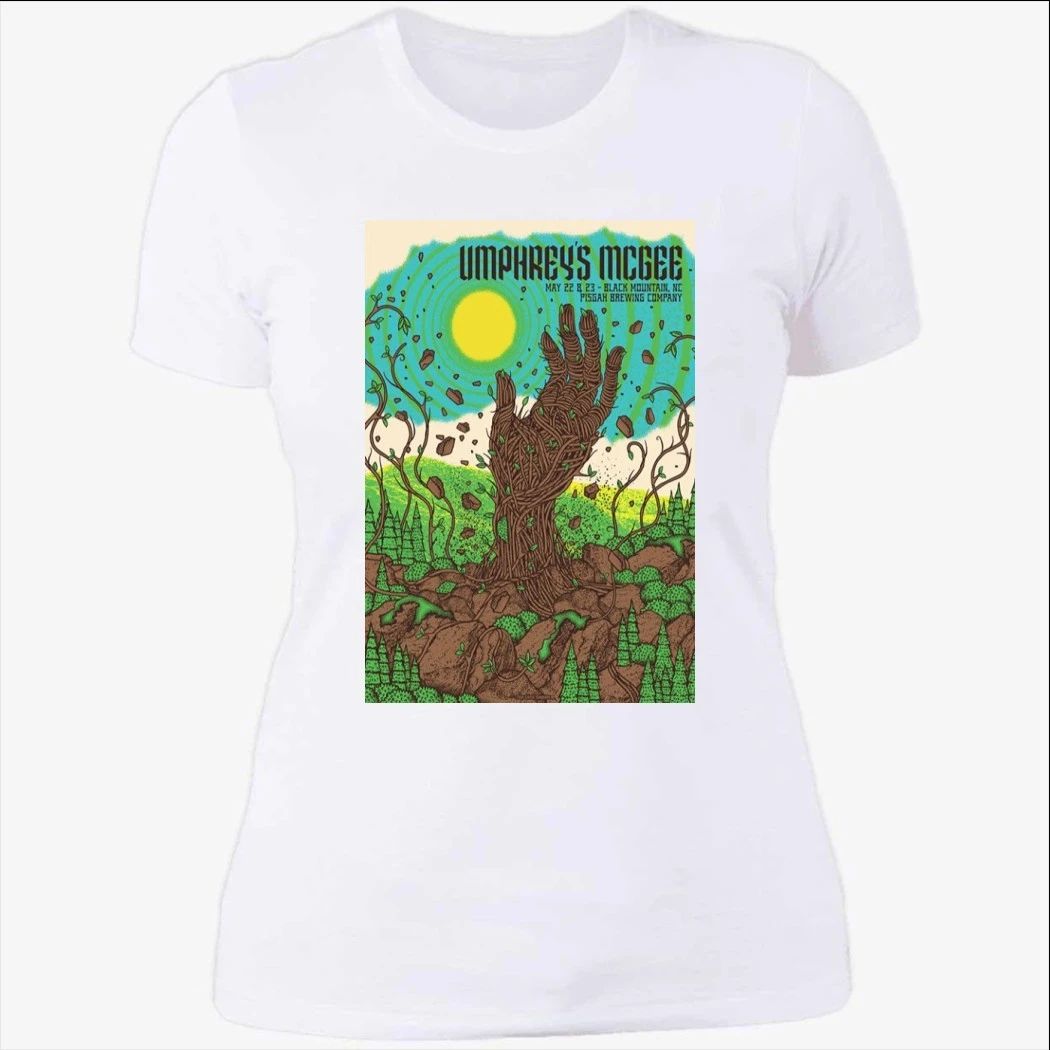 Umphrey’s McGee May 22-23 2026 Black Mountain North Carolina Tour Poster Shirt
