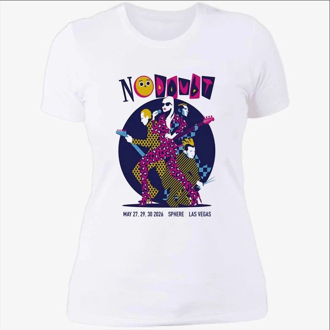 No Doubt Sphere Las Vegas NV 5-30-2026 Poster Shirt
