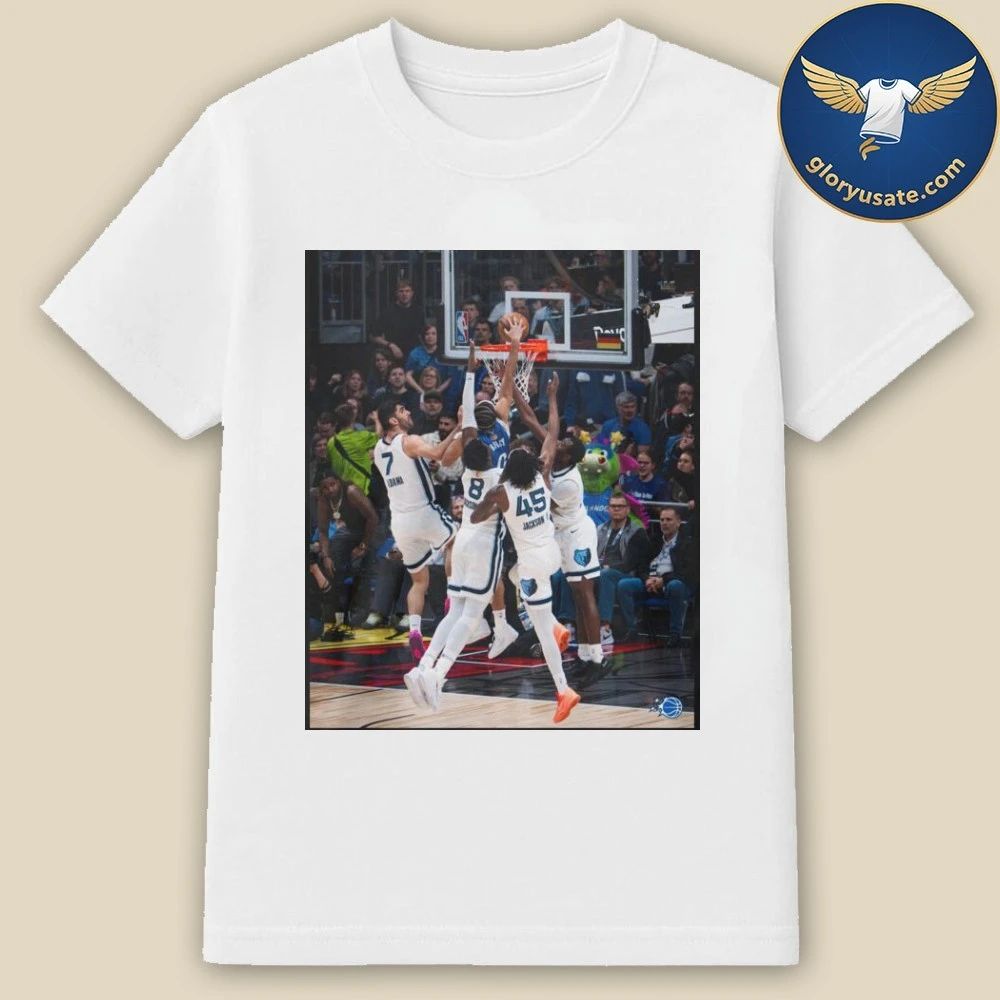 Anthony Black Dunks On Four Defenders Shirt