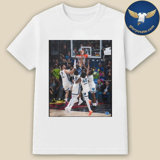 Anthony Black Dunks On Four Defenders Shirt
