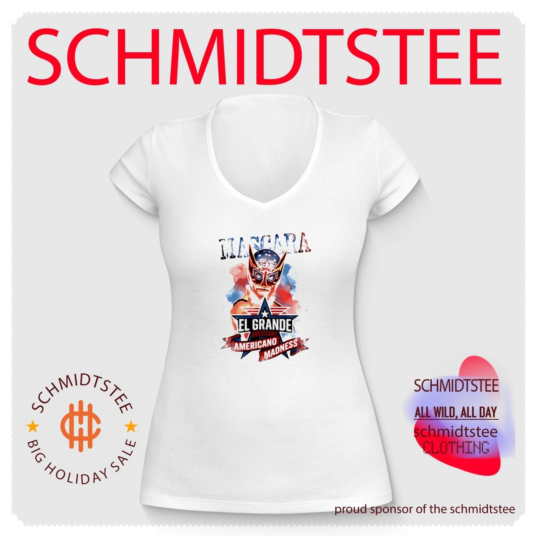 El Grande Americano Madness Mascara shirt