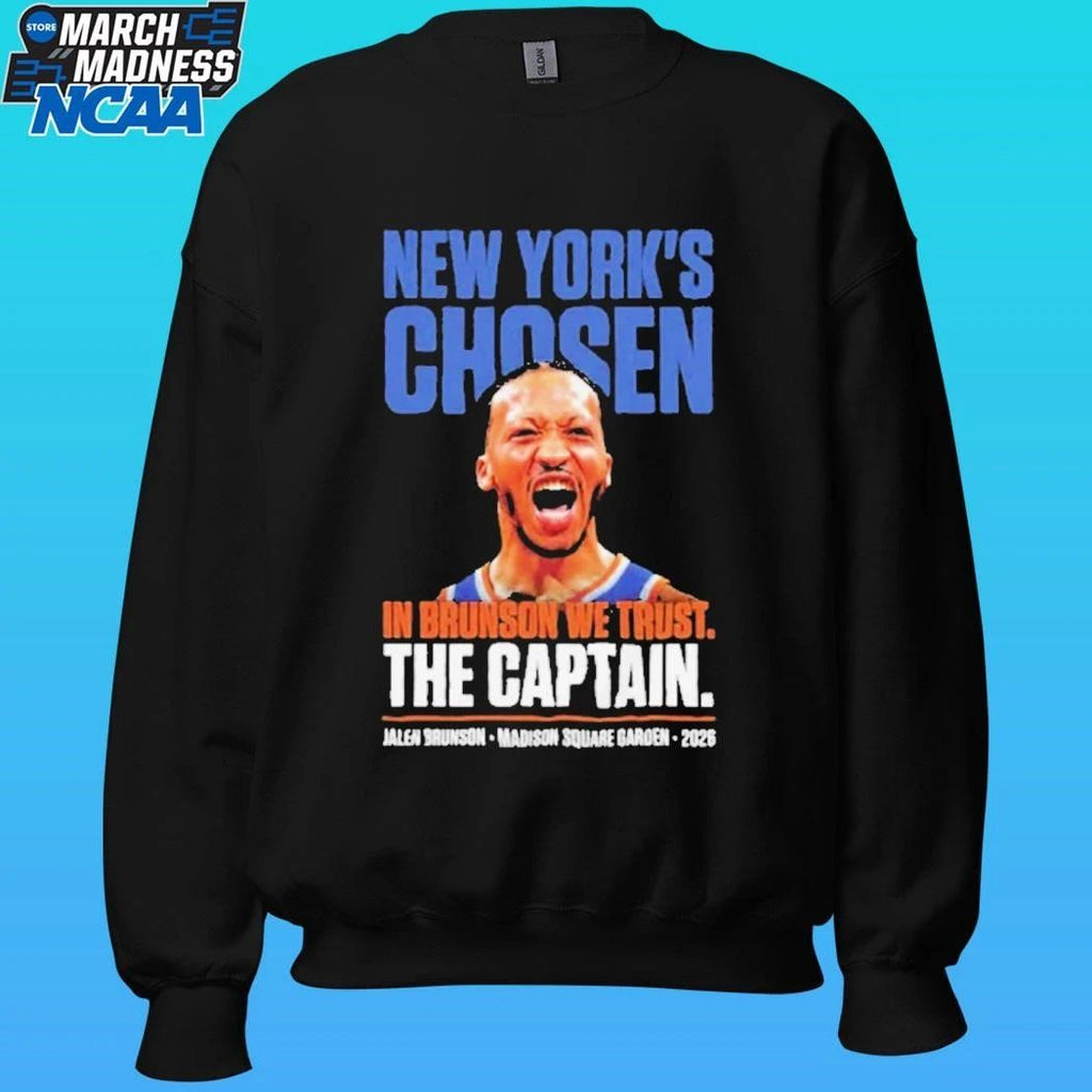 Jalen Brunson New York Basketball Captain Playoff Run Shirt