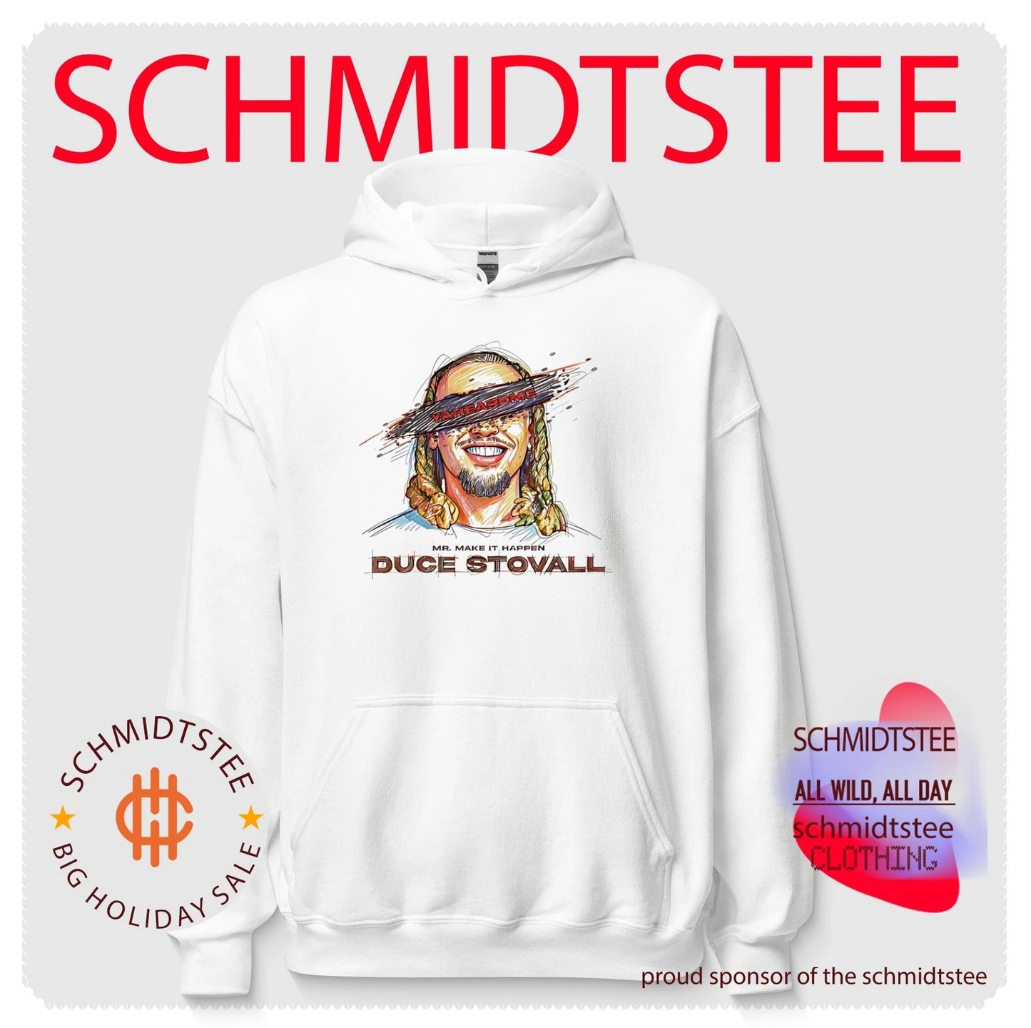 Mr make it happen Duce Stovall yaheardme potrait shirt